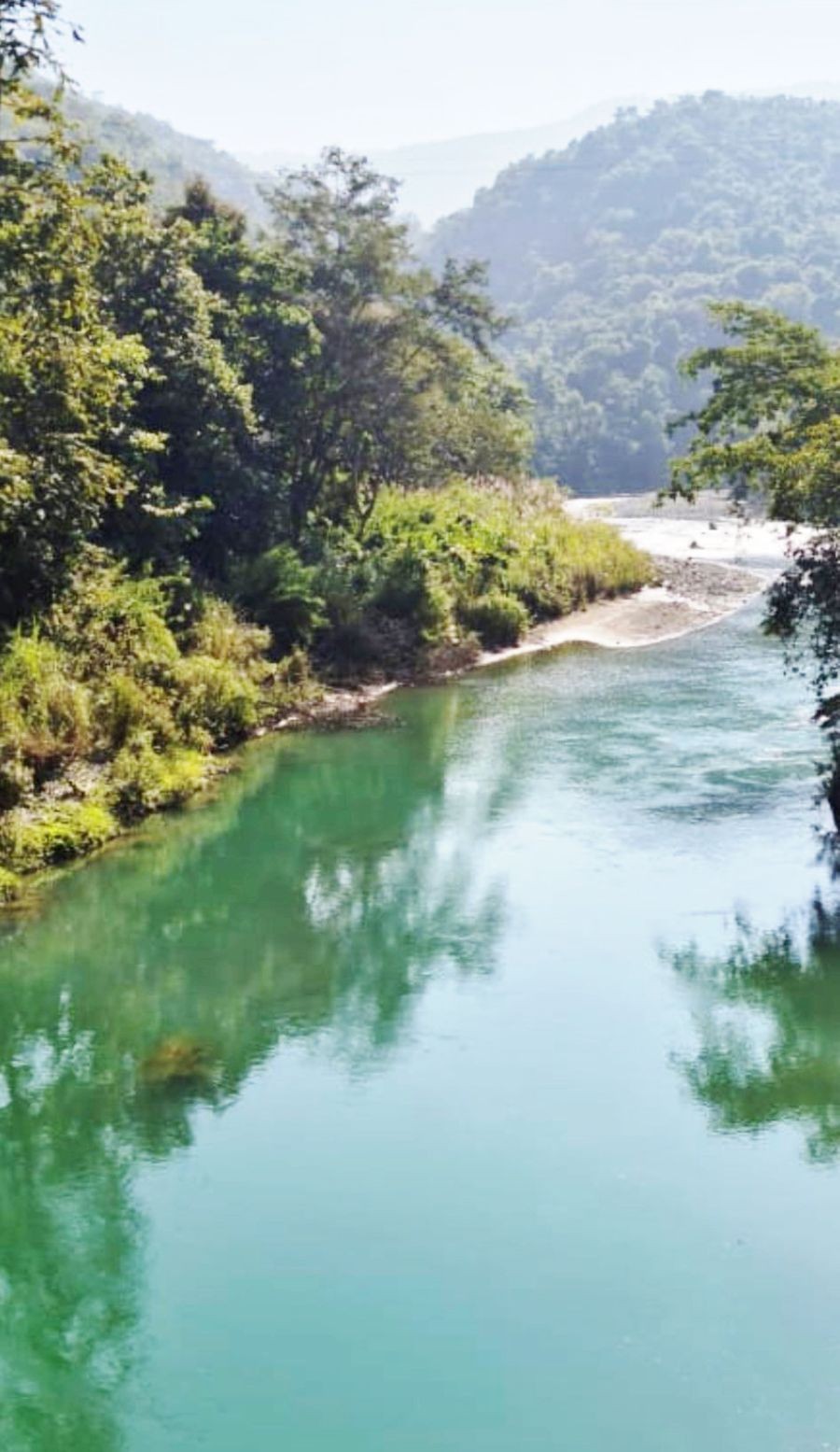 Tizu-Zungki River has been declared as National Waterway No.101 by Inland Waterways Authority of India (IWAI). (Photo Courtesy: Twitter)